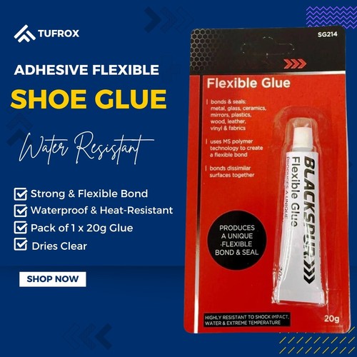 Permanent shoe repair - permanent, adhesive
