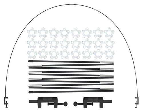 12ft black table - black, arch