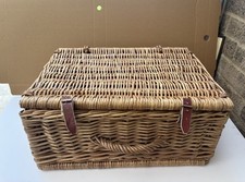 Vintage Wicker Picnic Hamper
