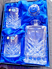 BOHEMIA CRYSTAL SET Decanter