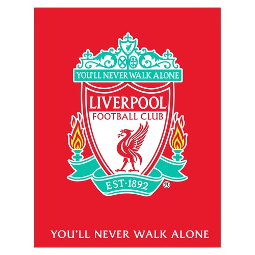 Liverpool large crest red - crest,