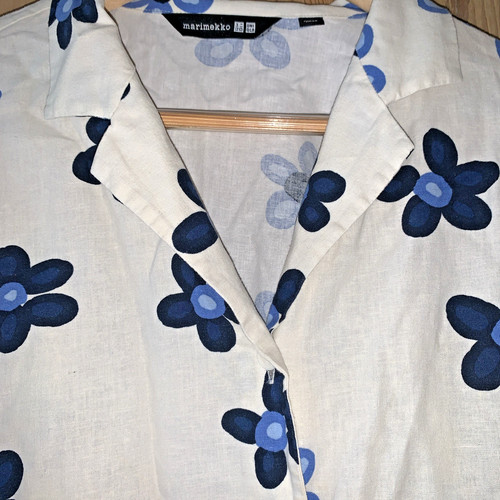 Marimekko uniqlo blouse top - uniqlo,