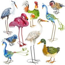 Decorative Metal Birds Outdoor