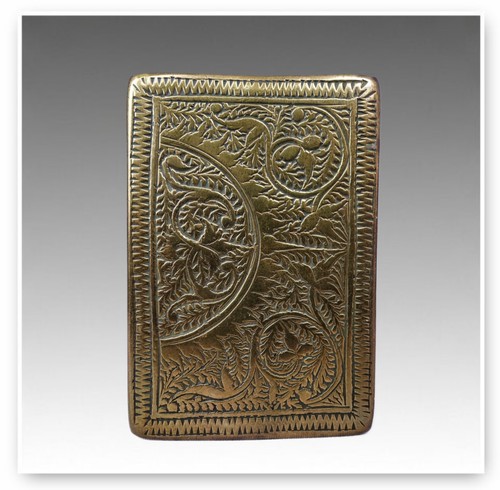 Antique anglo indian brass - indian,