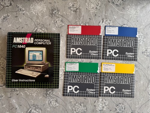 Vintage lot amstrad - vintage, pc1640