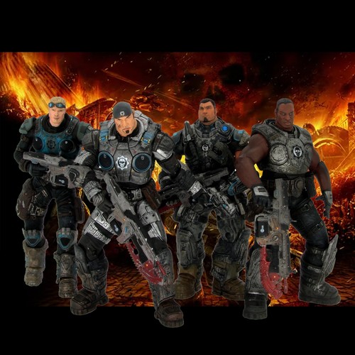 Gears war set 4 - gears, of
