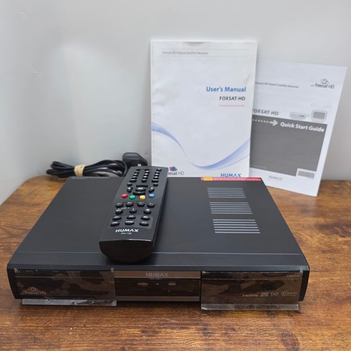 Humax foxsat freesat - foxsat, set