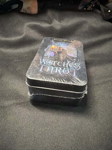 Witches tarot card deck tin - witches,