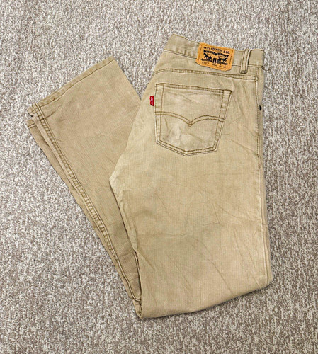 Levi 513 slim straight beige - levi's,