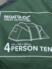 Regatta Kivu 4 Man Vis-a-vis Dome Tent 