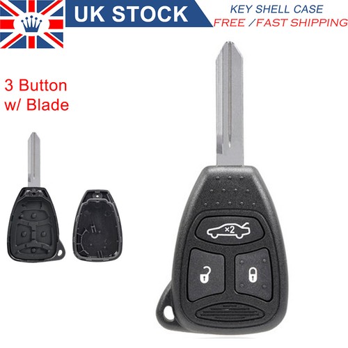 Button remote key fob shell - button,