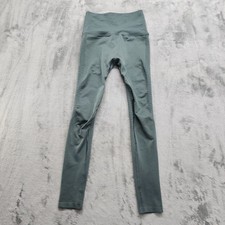 Alphalete Pants Womens S Gray Charcoal Amplify Legging Seamless Workout Yoga Gym