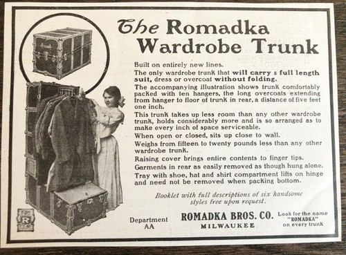 Antique 1905 romadka - romadka, wardrobe