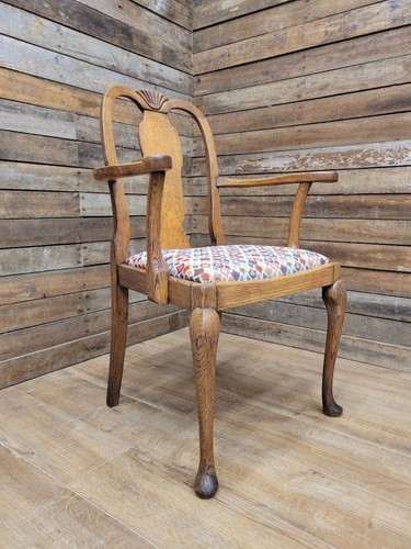 Edwardian oak queen anne style - queen,