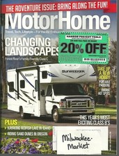 Motor Home May 2020 Travel