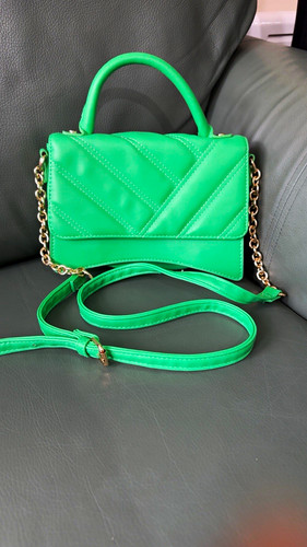 Primark green faux leather - primark,