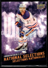 ?2025-26 UD Tim Hortons NATIONAL SELECTIONS CONNOR MCDAVID Oilers #NS-1 - 1:900