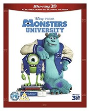 Monsters University (Blu-ray 3D + Blu-ray) [2017] [Region Free] - DVD  T4VG The