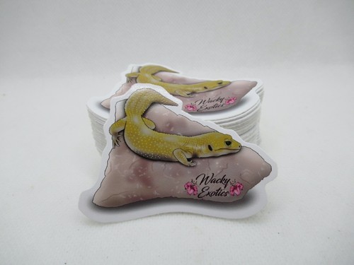 Leopard gecko sticker - leopard,