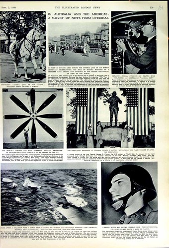 Old vintage print 1950 - old,