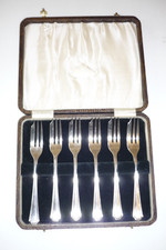 Boxed Set Of Six Silver Plated