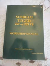 Sunbeam Tiger Workshop Manual