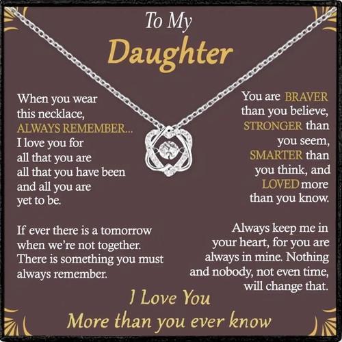 Daughter love knot - my,