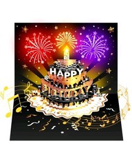 New Happy Birthday Cards, 3D