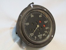 VINTAGE SMITHS MA 80 MPH GOVERNOR SPEEDOMETER FITS AUSTIN 7 ULSTER MORGAN RILEY