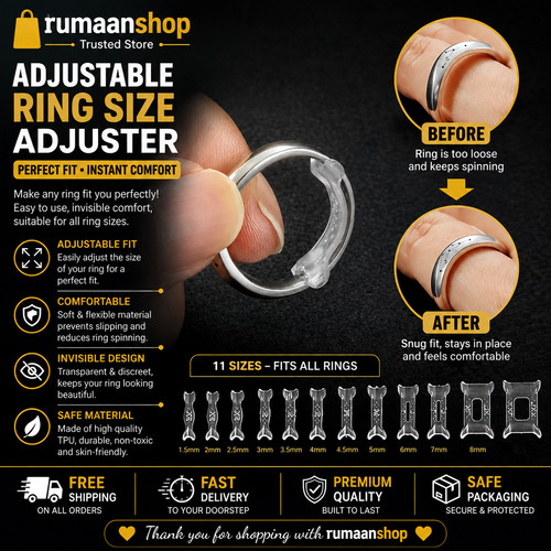 8pcs silicone ring size - ring,