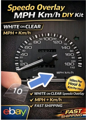 Speedo overlay conversion kit - overlay,