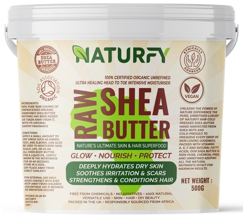 Shea butter organic unrefined - butter,