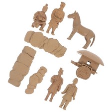  Pvc Horse Decor Terracotta