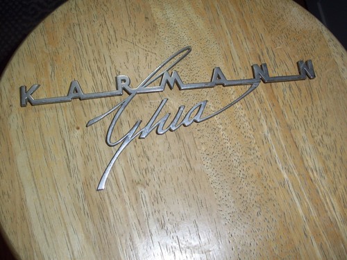 Vintage karmann ghia rear - ghia,