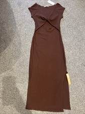 Reformation brown knitted Dress - Size L