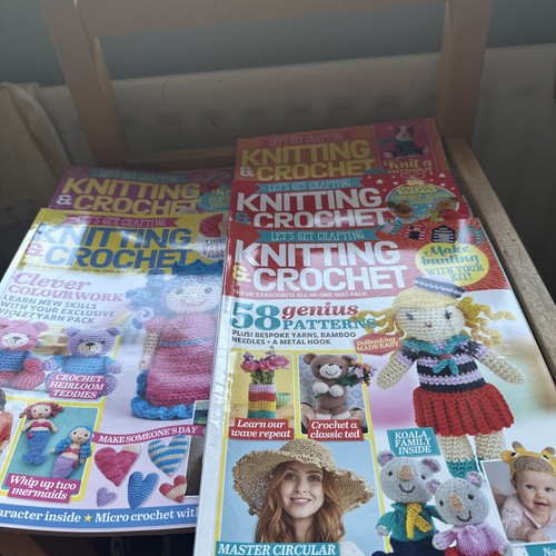 Set knitting crochet - of,