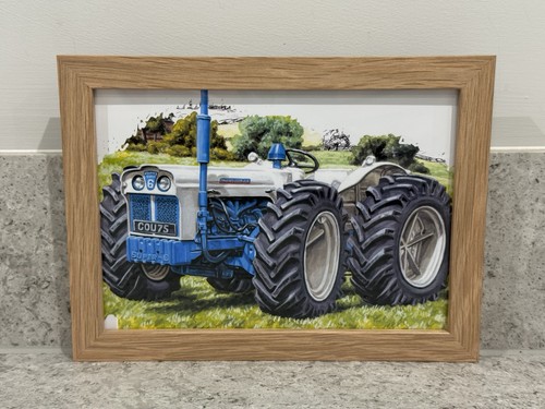 Framed print artwork county - framed,