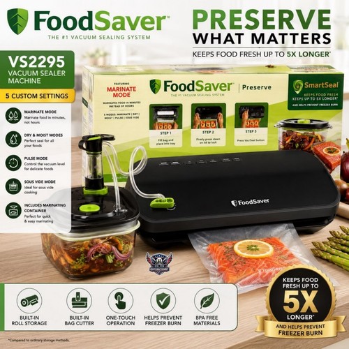 Foodsaver preserve vs2295 - foodsaver,