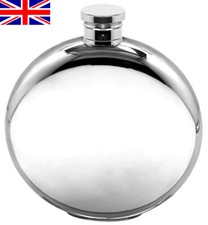 6oz Round Sheffield Pewter Hip