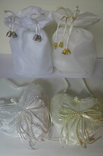Ivory white organza dolly - or,