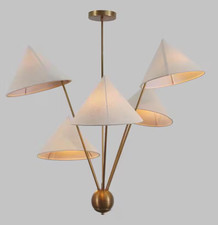Italian Style Five Linen Shade