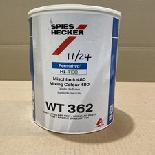 Spies Hecker Permahyd Hi-TEC Mixing Colour 480 WT 362 Brilliant Silver Fine 3L