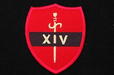 British Army - Fourteenth Army - WW2 Type -Sew on Patch - No668 