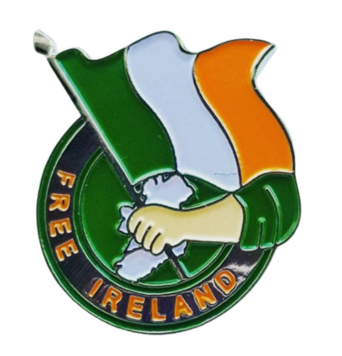 Free ireland flag enamel - free,