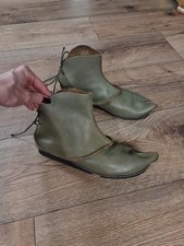 Trippen Green Leather