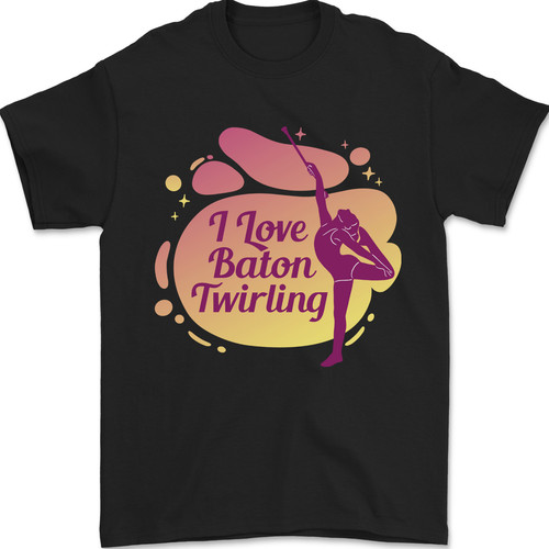 Love baton twirling - love,