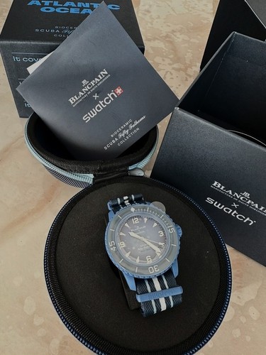 Blancpain swatch atlantic - blancpain, x