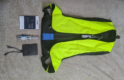 Helite race suit air bag - air, s/m