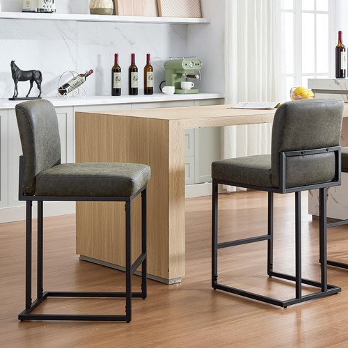 61cm seat height faux - faux, leather