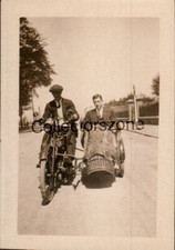 1917 Men On Motorcycle &